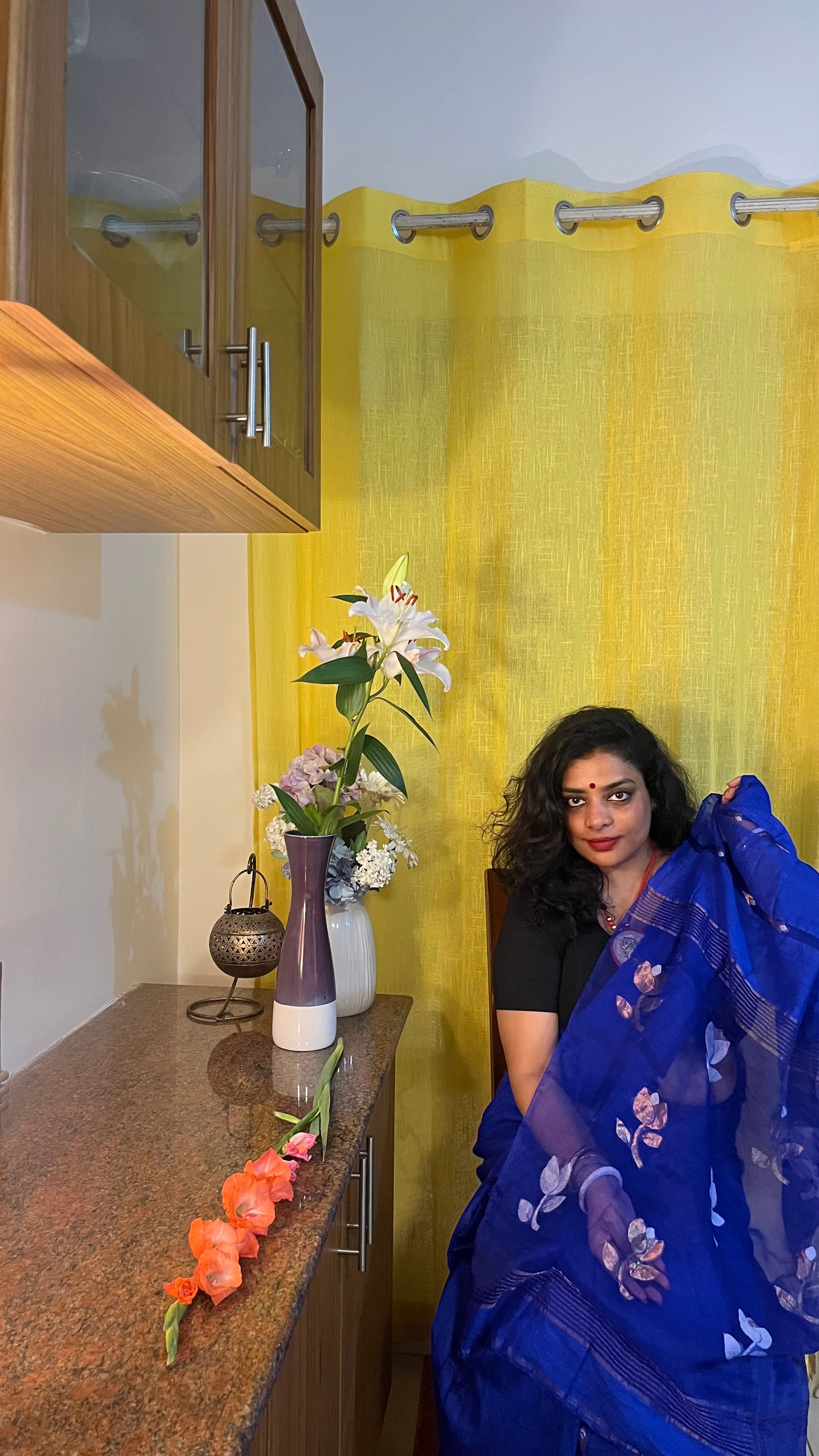 SIDDHI - Pure Matka (Ahimsa) Silk Jamdani Saree