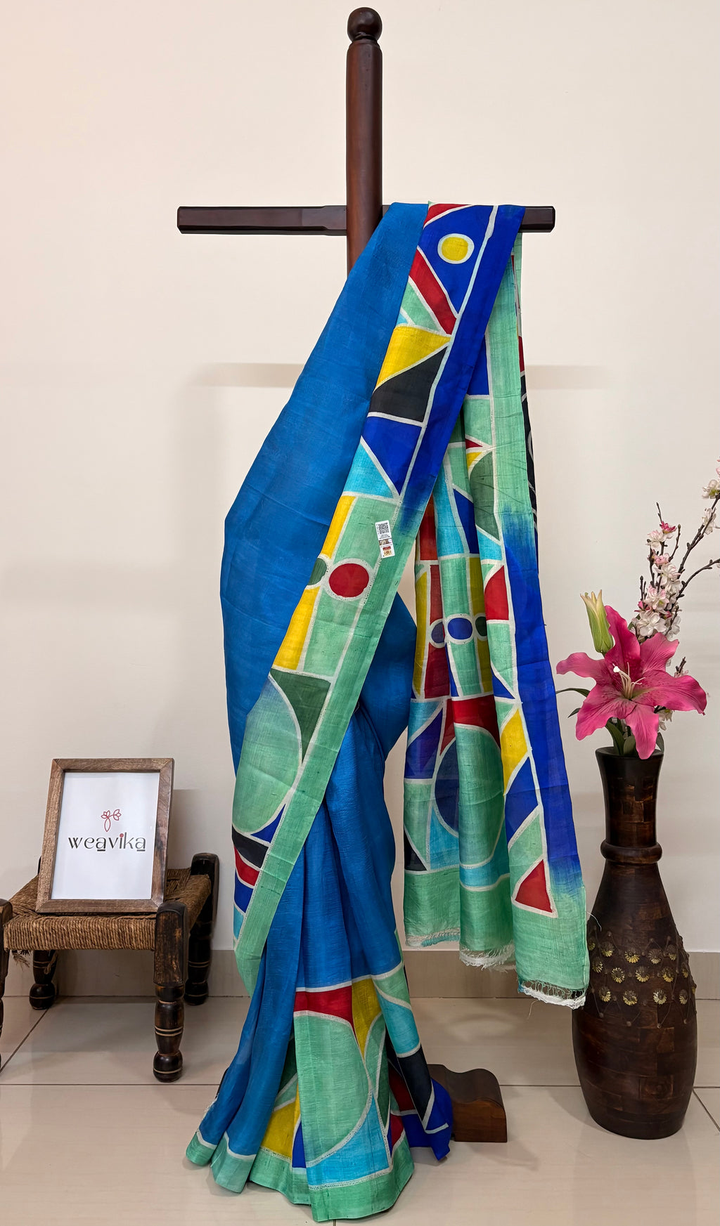HAWA HAWA - Mulberry Silk Handpainted saree