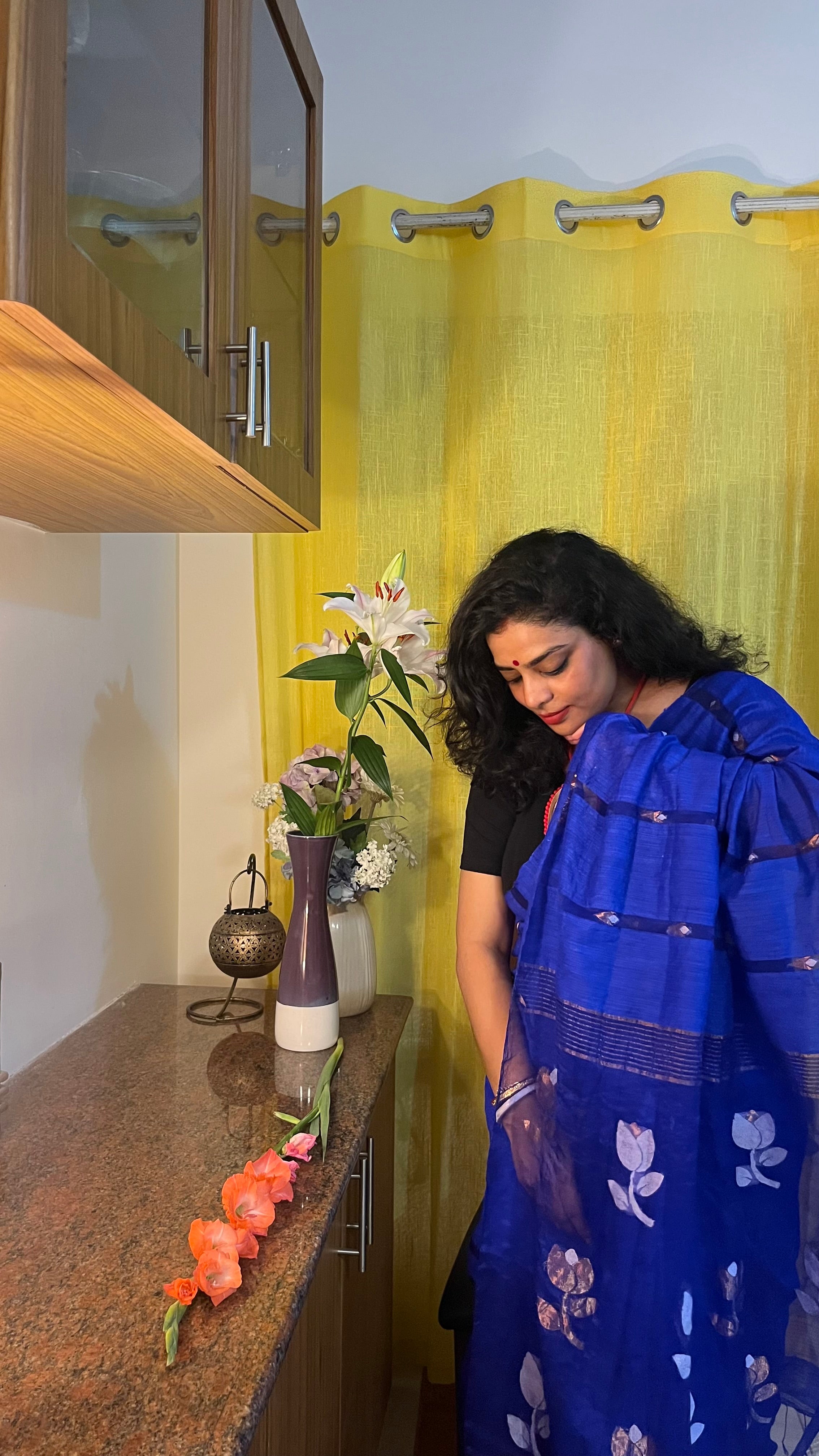 SIDDHI - Pure Matka (Ahimsa) Silk Jamdani Saree