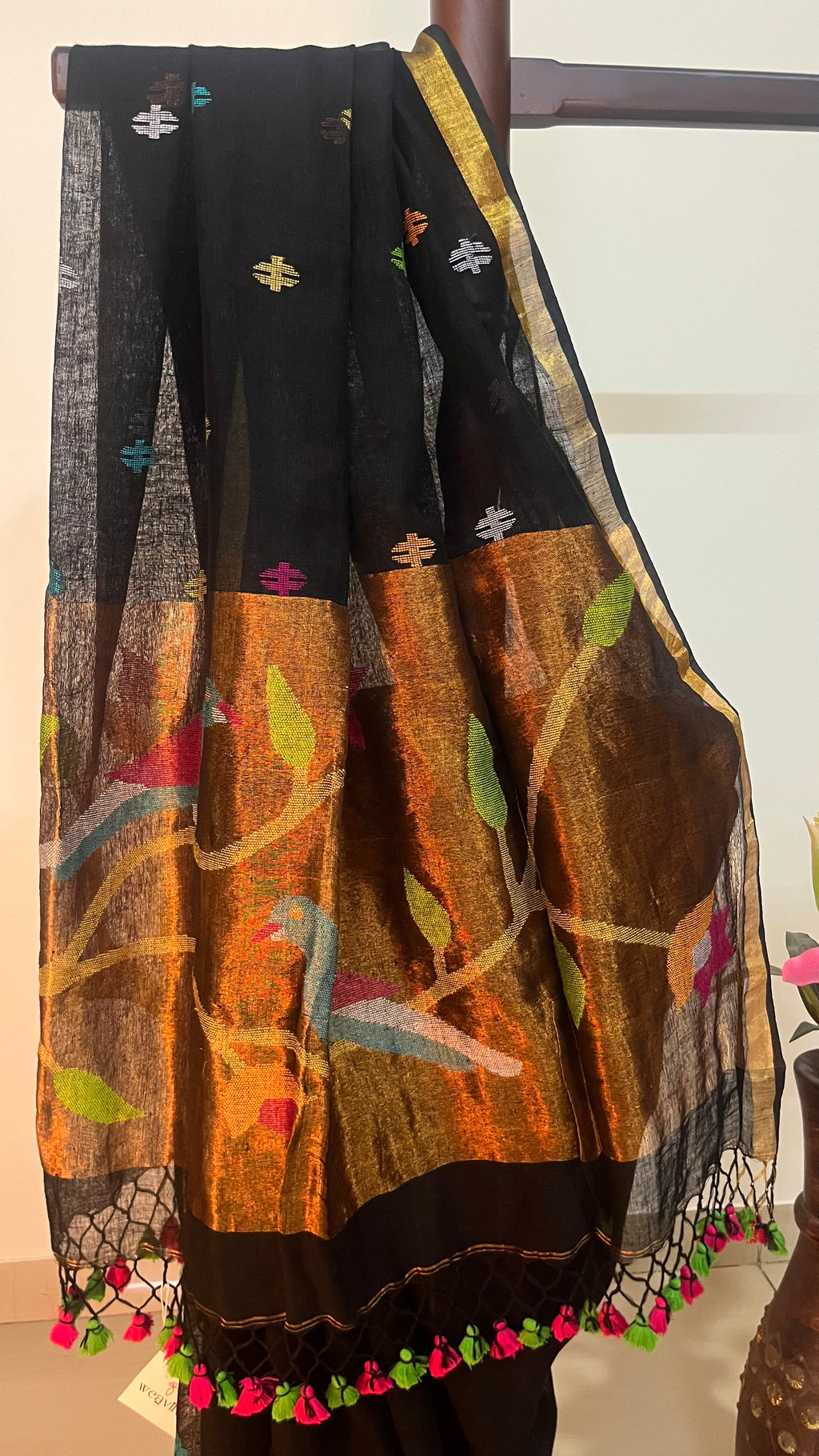 KALKI - Linen Paithani Saree