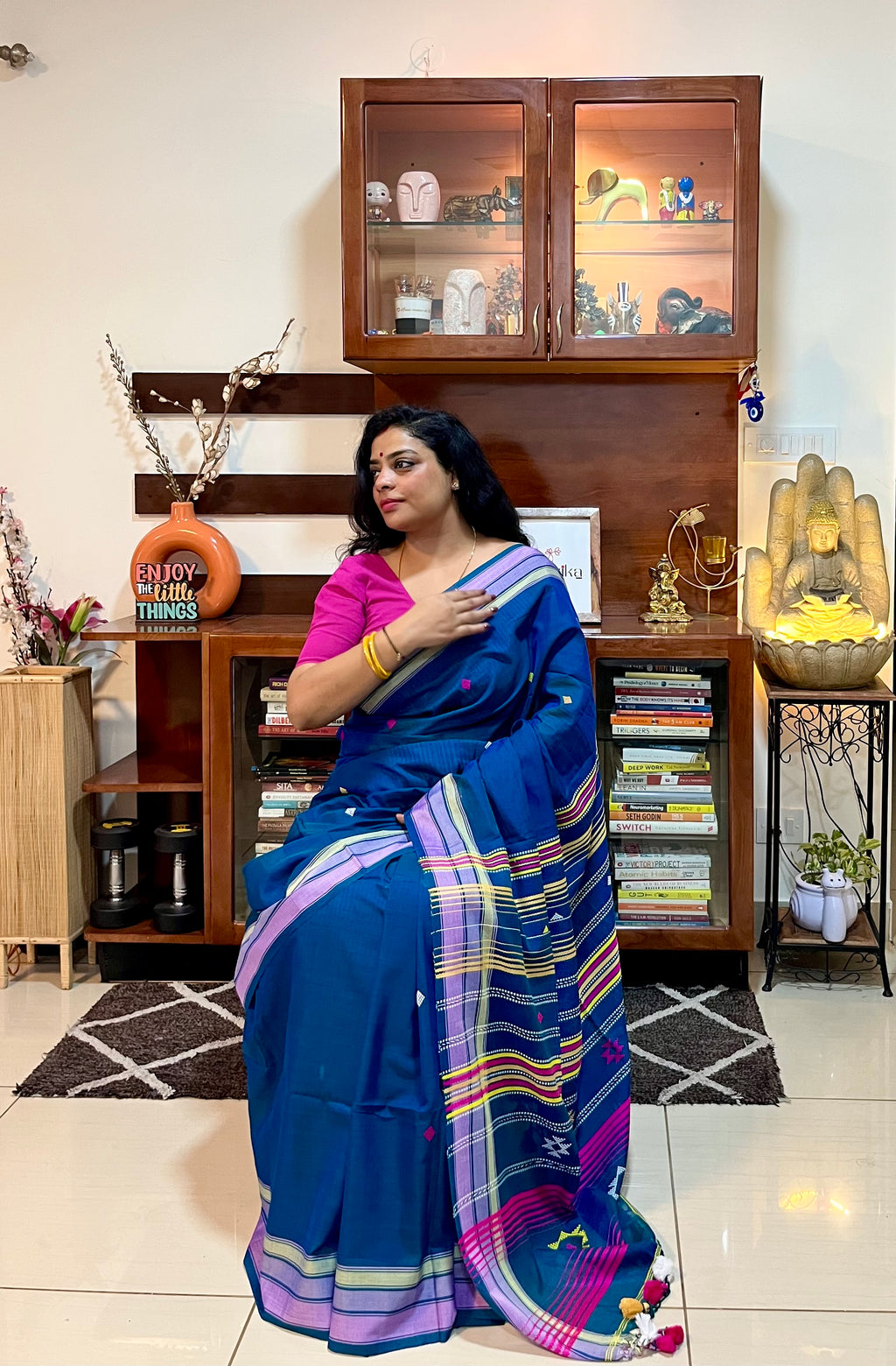 MAYURA - Bhujodi Cotton Saree