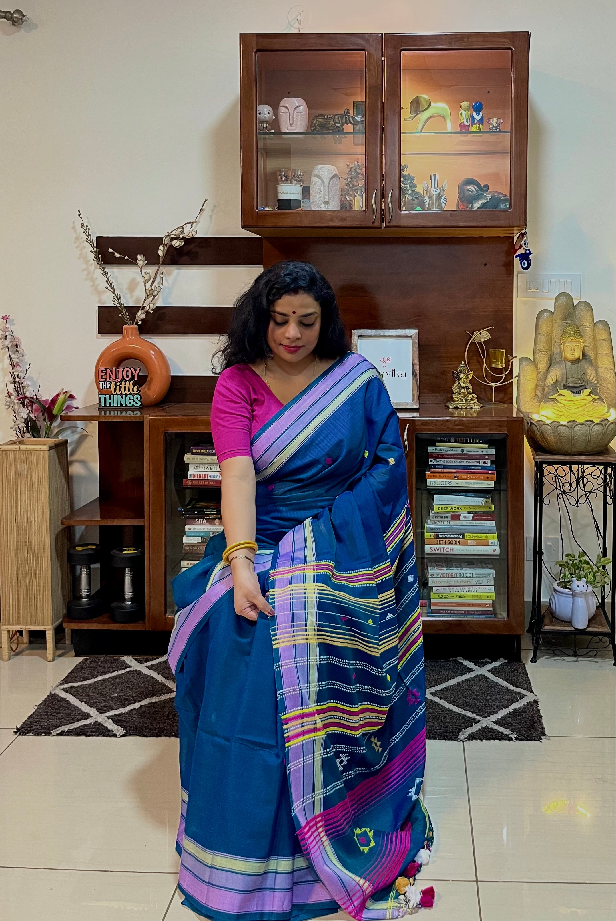 MAYURA - Bhujodi Cotton Saree